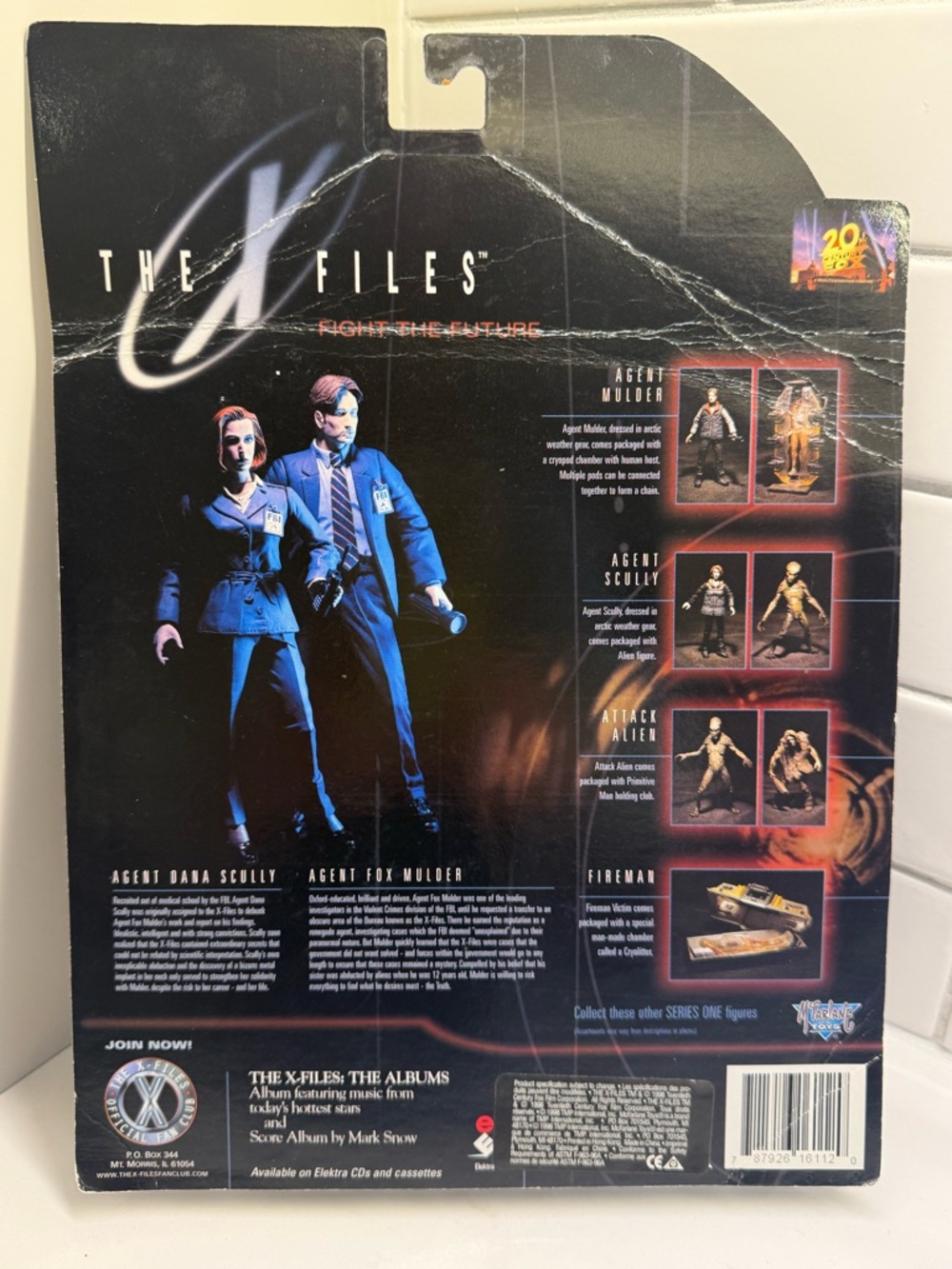 X-Files Scully & Alien Figure – Series 1 McFarlane (NWT) - Picture 7 of 7